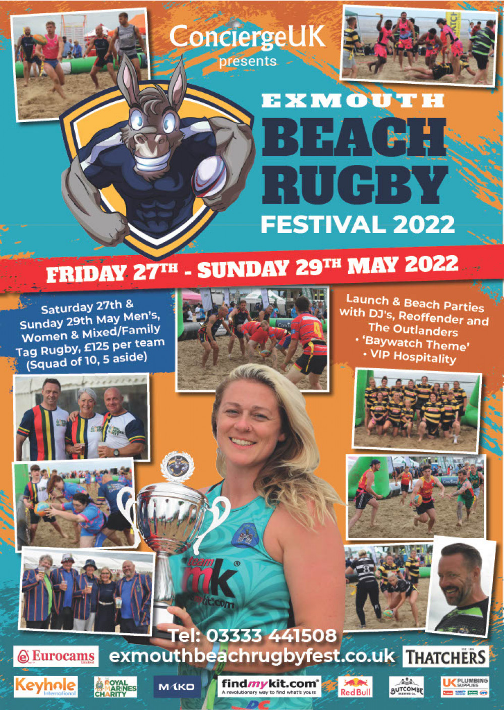 Exmouth Beach Rugby Festival