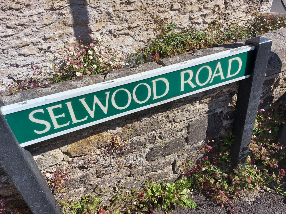 Selwood Road in Frome will be putting up the bunting