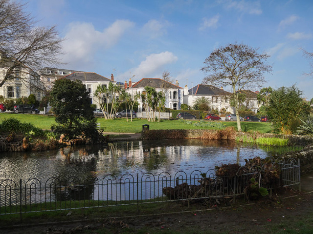 Homophobic graffiti was reportedly found in the children's play area of Kimberley Park, Falmouth (cc-by-sa/2.0 - © Hilary Spurrier - geograph.org.uk/p/5302184)