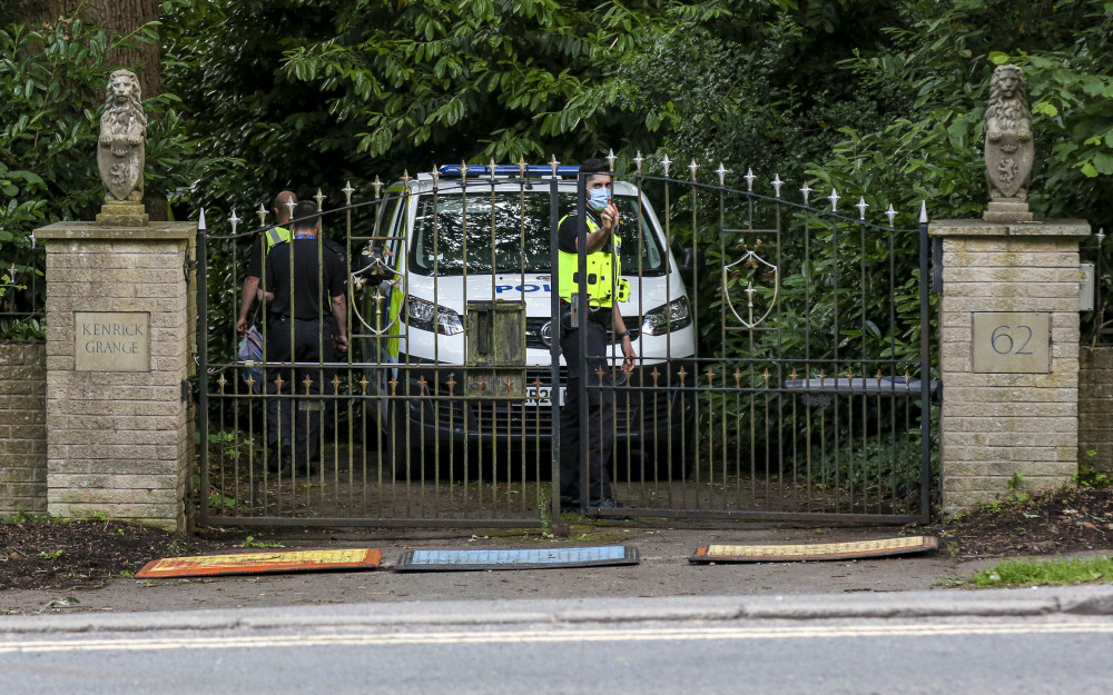 Police were called to the Kenilworth Road house on June 29 2021 (Image via SWNS)