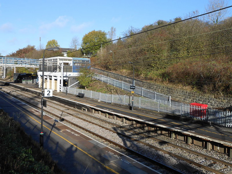 A man was hit by a train on the Crewe to Liverpool line, close to Hartford Railway Station, Cheshire (Crewe Nub News).