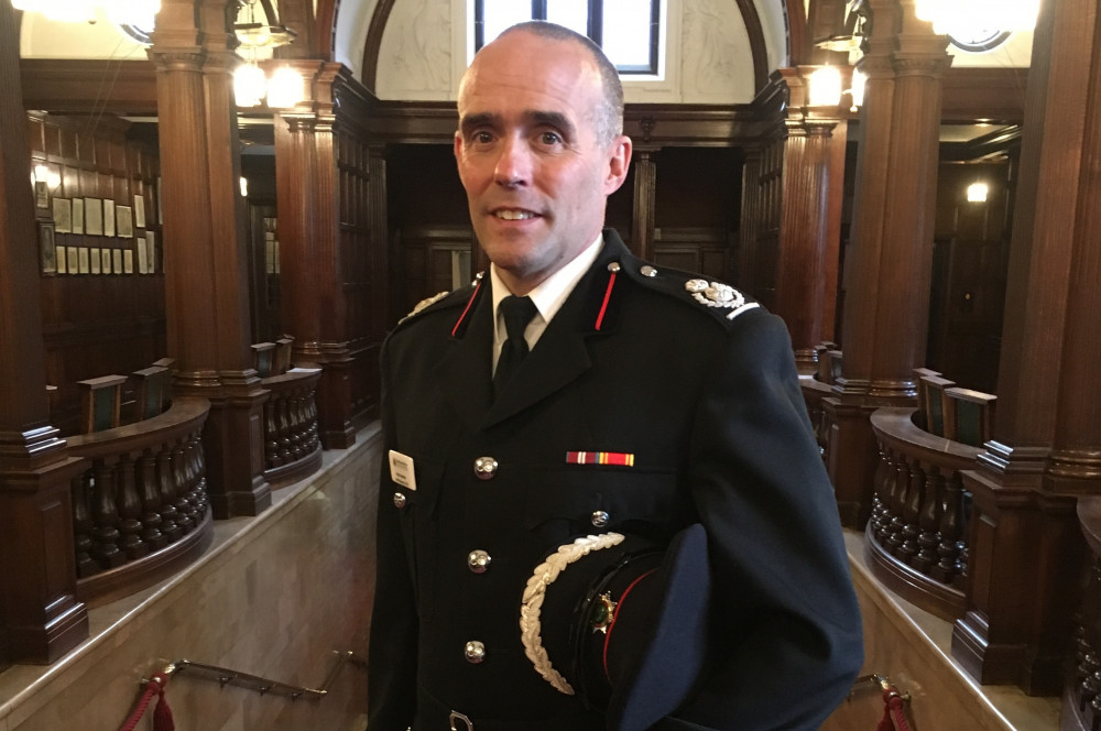 Staffordshire Chief Fire Officer Rob Barber.