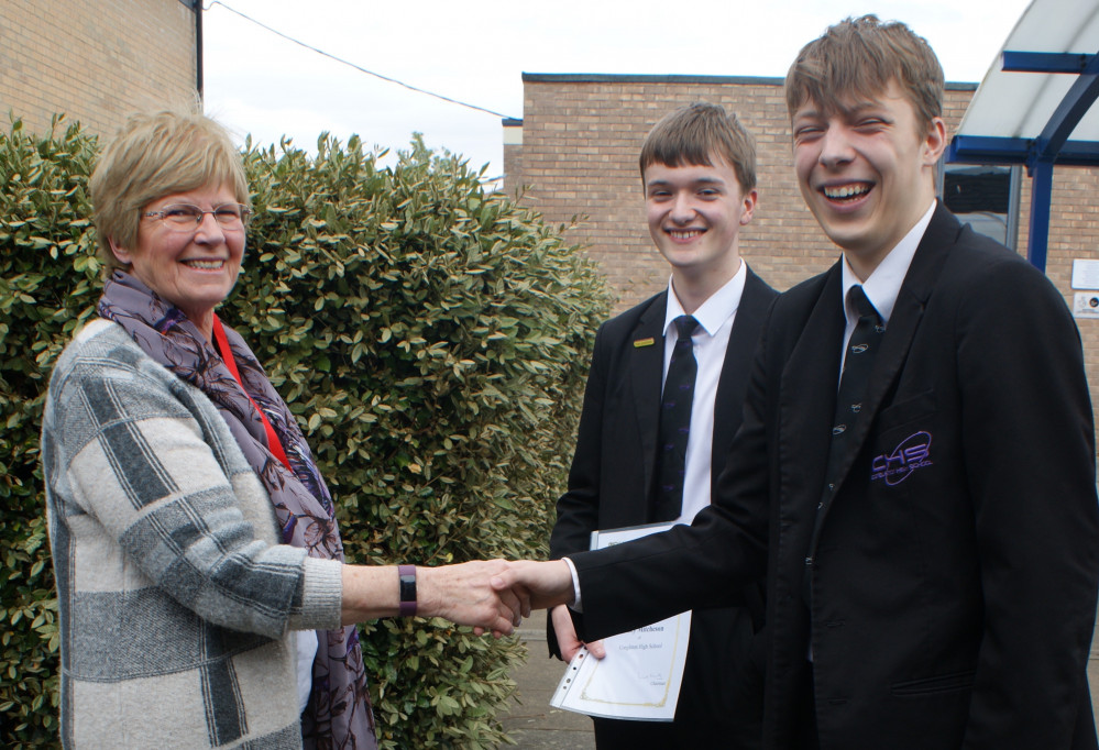 The smiles can say a thousand words for these young musicians! (Image - Congleton High School)