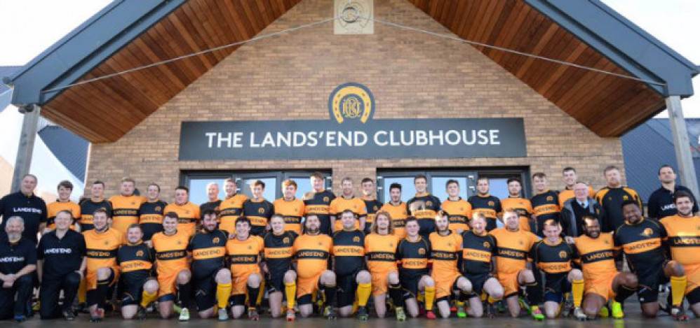 ORFC team in front of the clubhouse at Rutland Showground (image courtesy of ORFC)