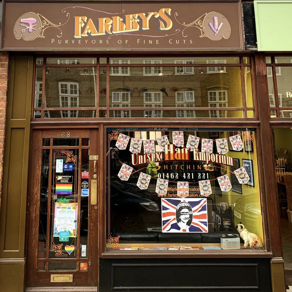 Farley's Hair Emporium on Hermitage Road. CREDIT: Farleys