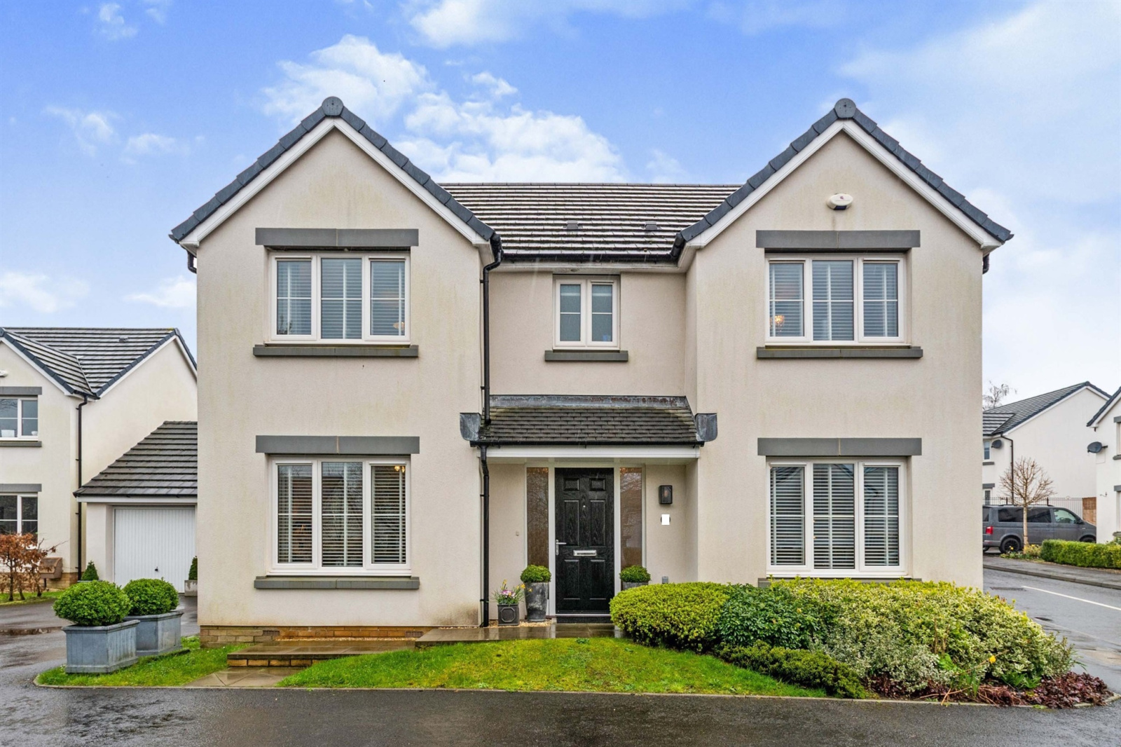 A superb detached four-bed family home in the exclusive Edenbrook development in the heart of Ystradowen. (Image credit: PA Black)