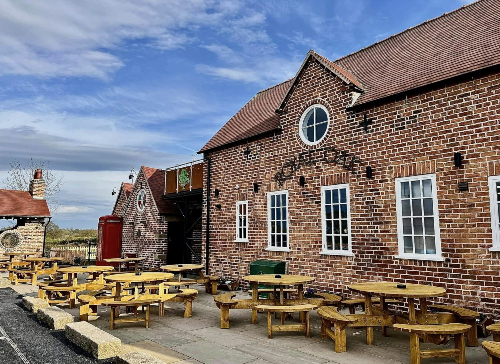 The Royal Oak, Worleston reopened In April following renovation works and was granted approval on an outdoor dining area last week - May 18 (The Royal Oak).