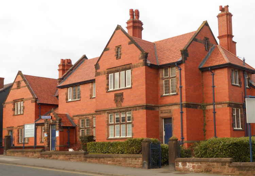 The former Heswall police station