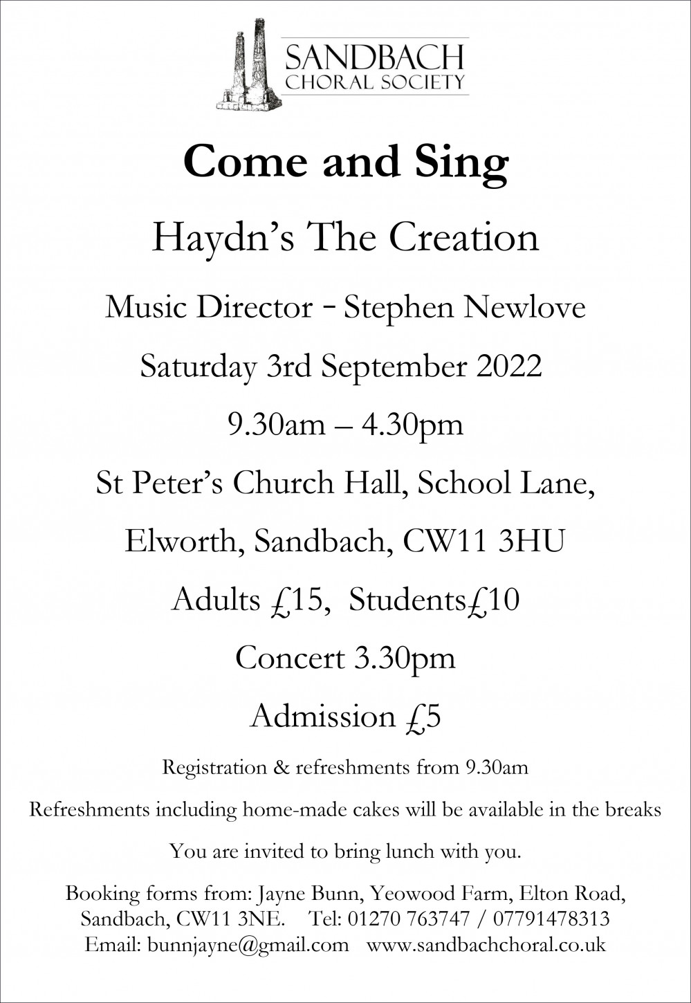 Come and sing 