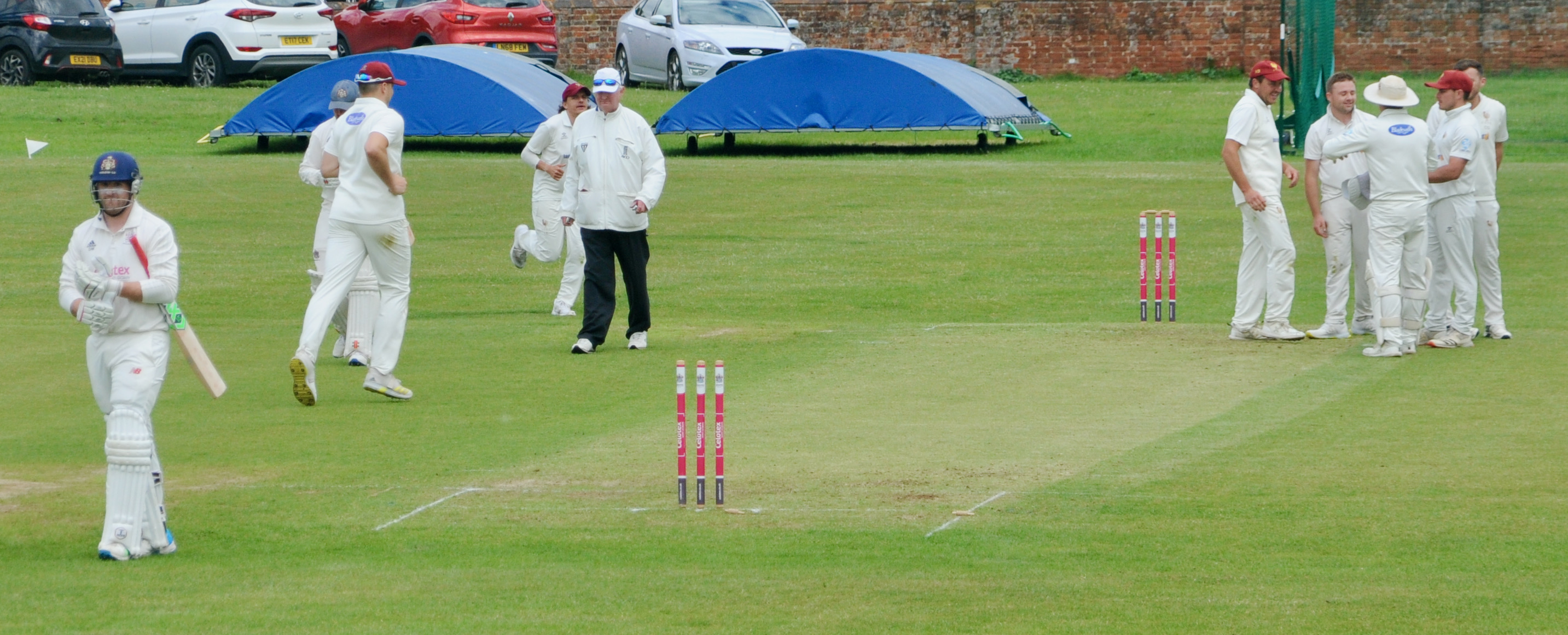 Action from Hadleigh cricket (Picture credit: Nub News)