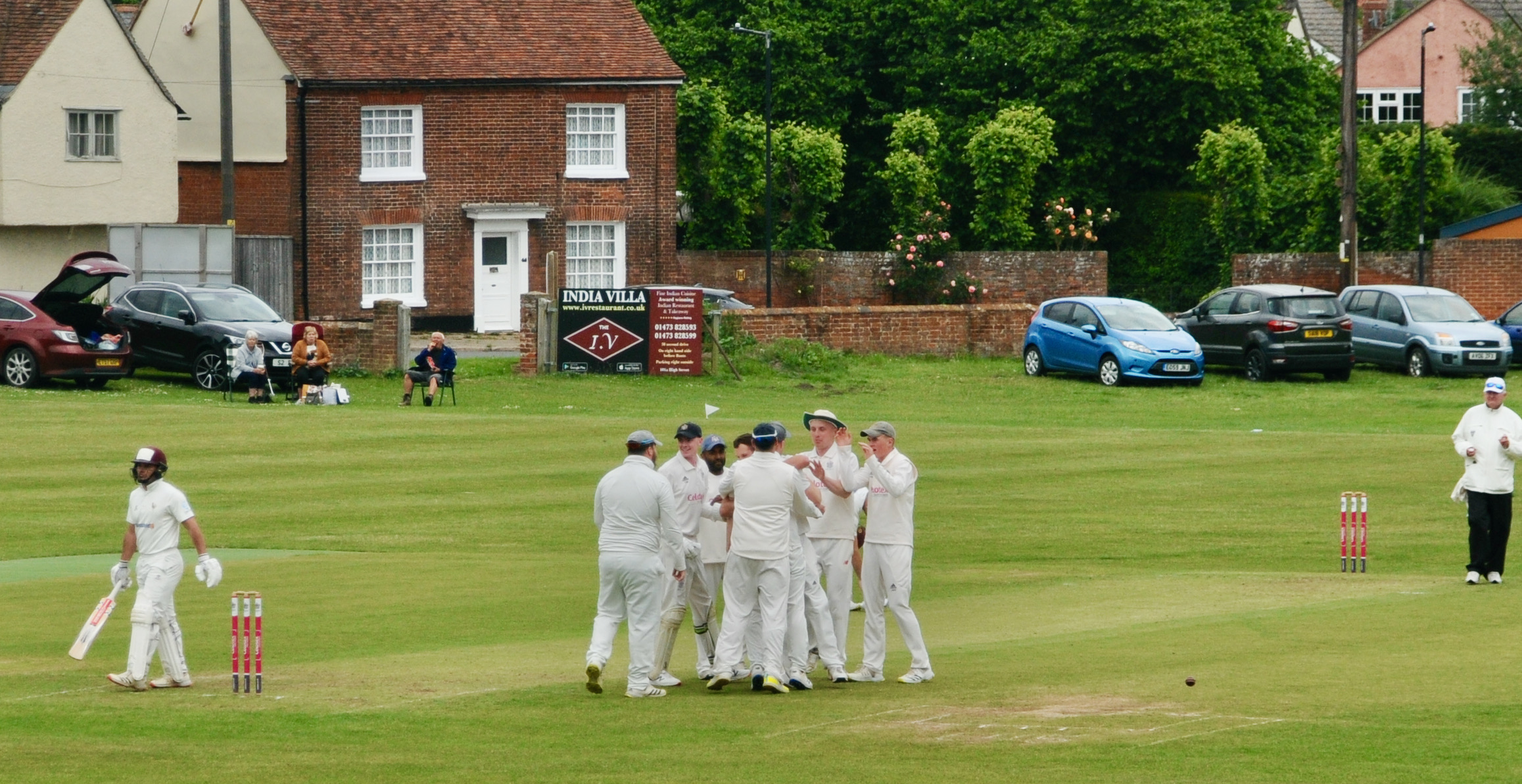 Celebrating a wicket (Picture credit: Nub News)