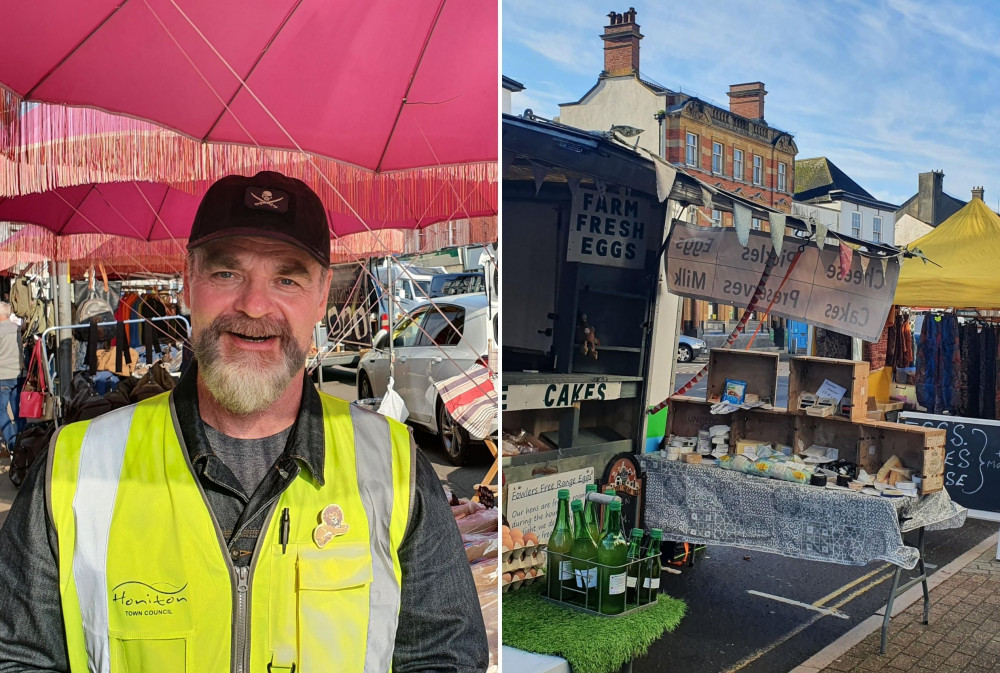 Honiton's Market Superintendent Lee Leppington 