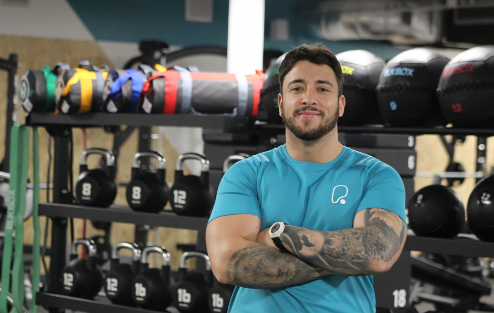 Danny Giuliano-Jackson is one of 11 people who will be employed at the new Macclesfield Gym. 