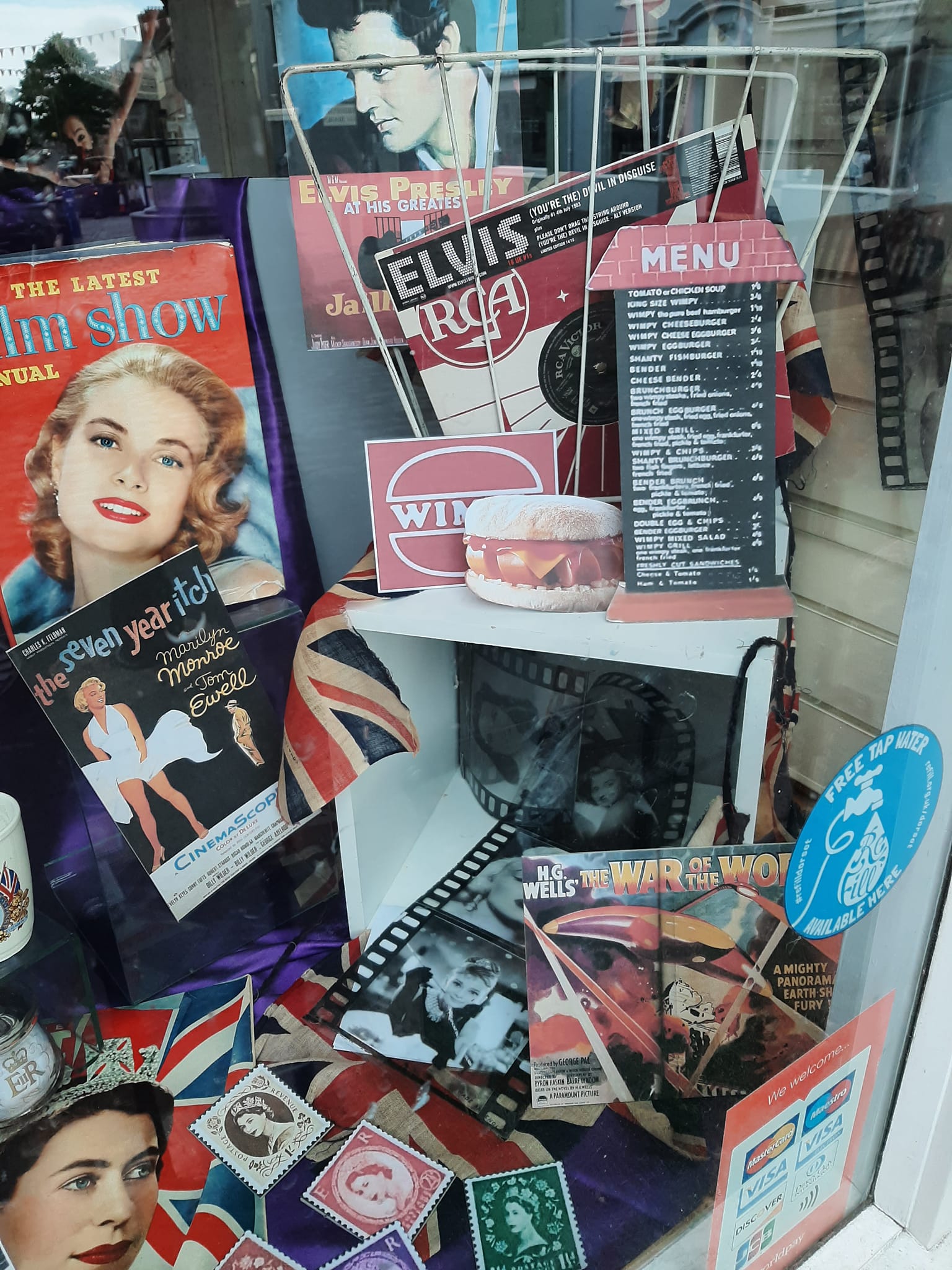 Bridport Tourist Information Centre Window