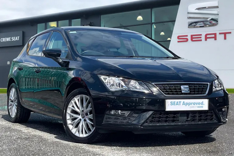 The Seat Leon SE in Midnight Black. (Swansway Motor Group).