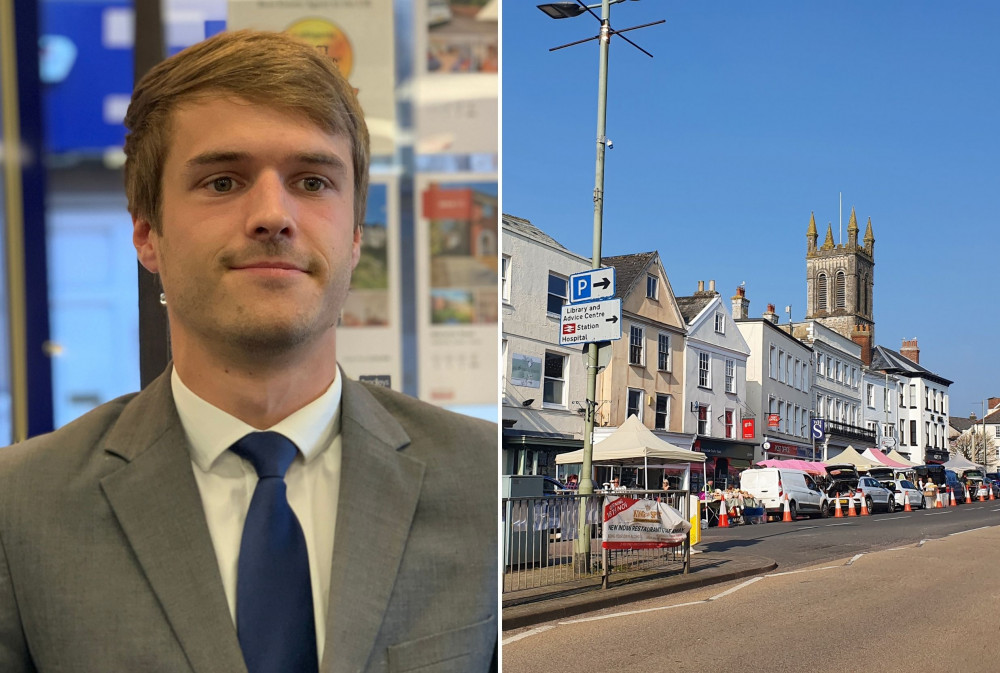 L: Joe Keep is the Branch Manager in Honiton (Bradleys)