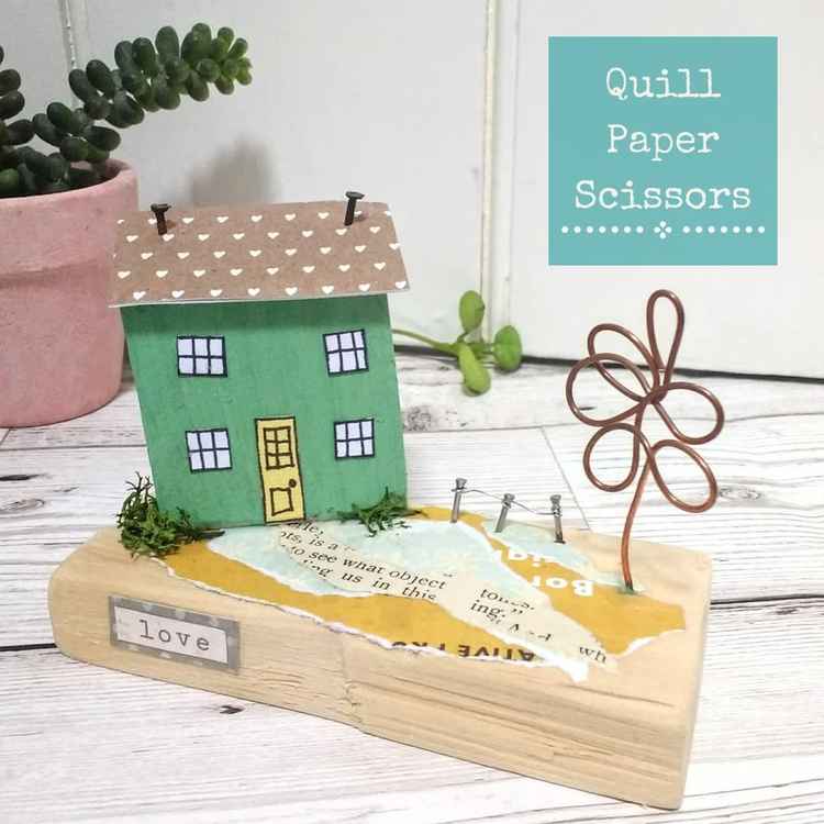 Quill Paper Scissors produces hand-made cards, bunting and gifts - perfect for Christmas!