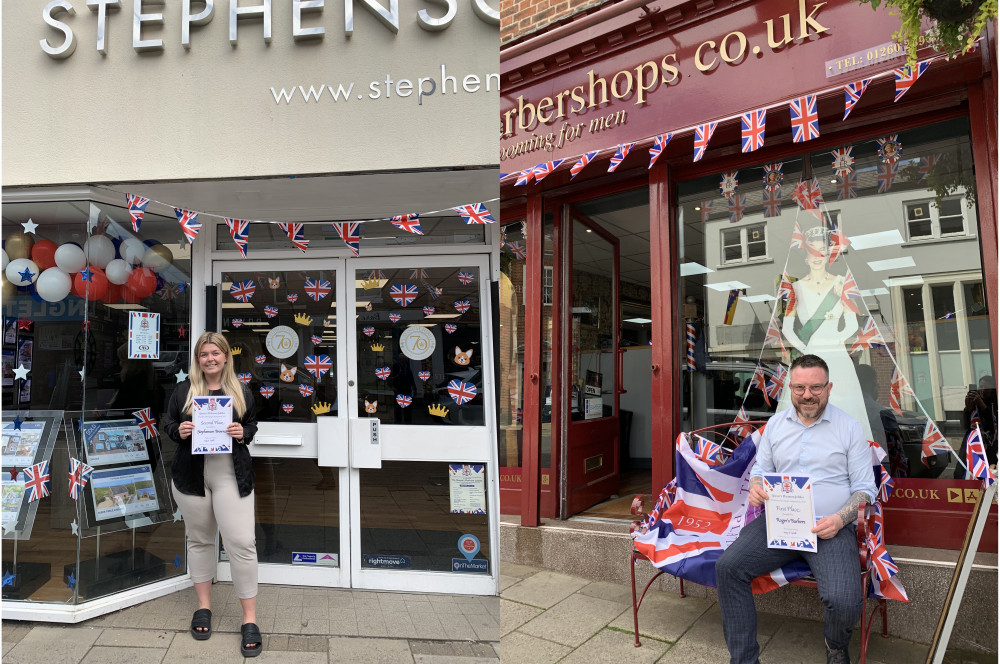 Congleton: The top two shops are situated across the road from each other on High Street. 