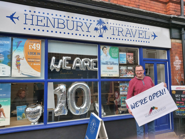 Richard Slater is the owner of Henbury Travel, and has steered them to success with the award shortlisting. (Image - Keith Townley) 