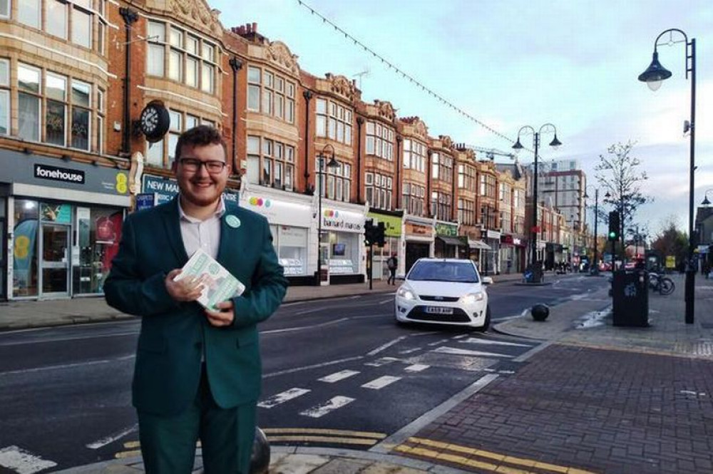 Newly-elected councillor James Giles was one of the youngest candidates in the 2019 General Election (Image: Sian Bayley)