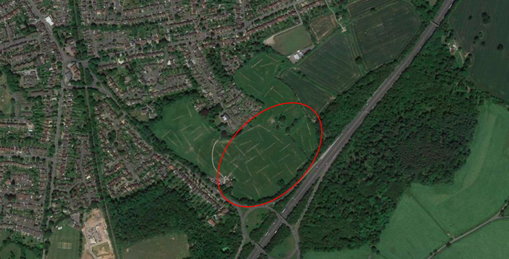 The Kenilworth Gateway land forms part of a larger development (Image via google.maps)