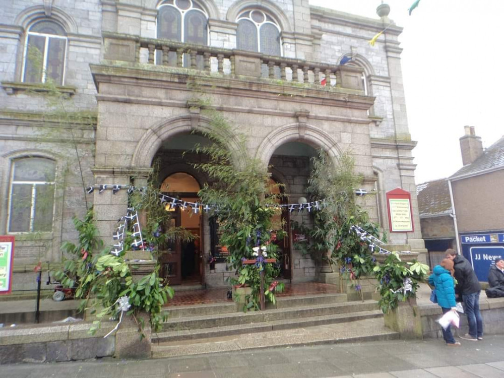 Garden party at Central Methodist Church Helston.