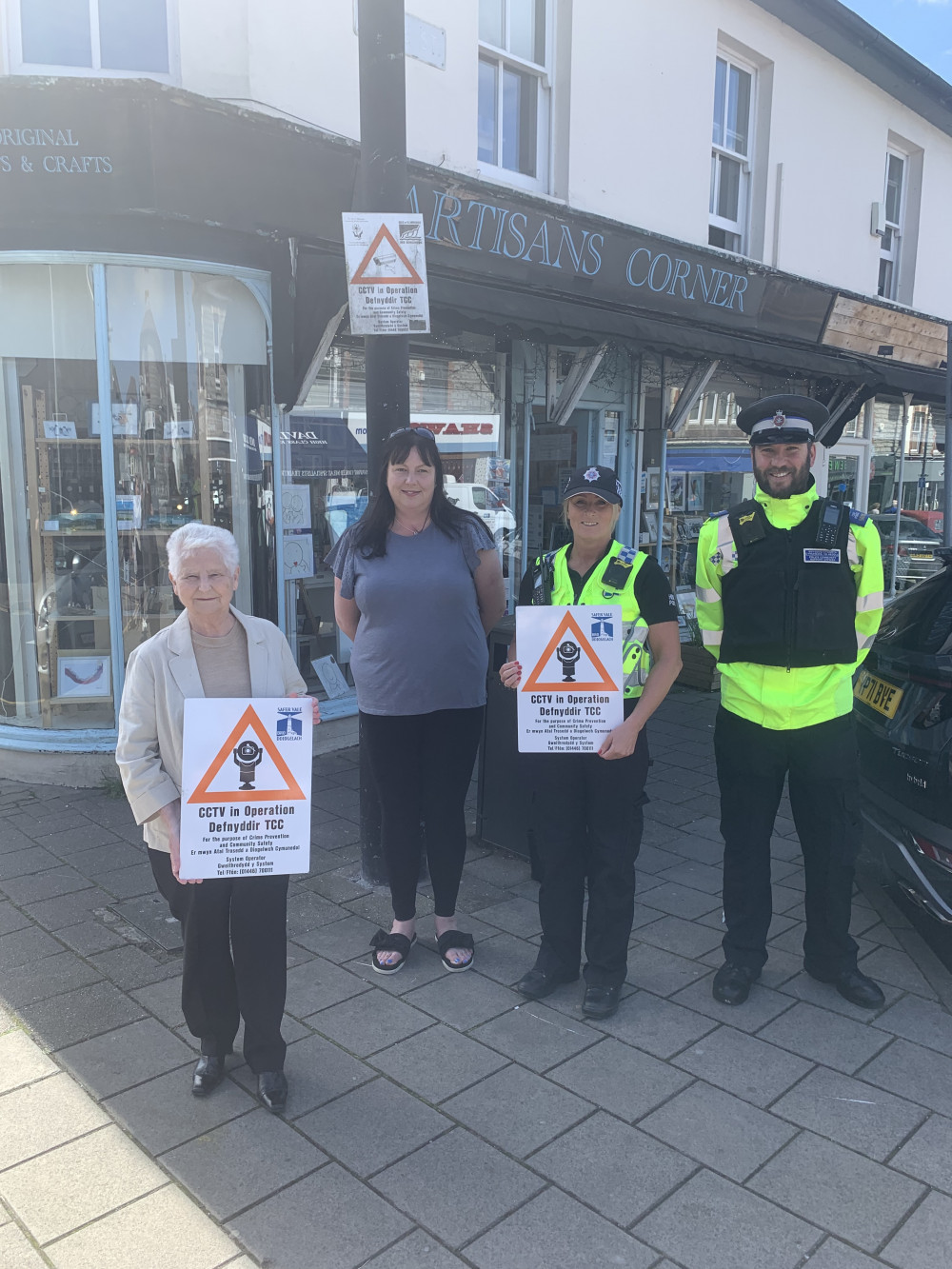 The new network of cameras will be monitored 24/7 at Cardiff Council’s control room and a new viewing facility in Barry Police Station. (Image credit: Vale of Glamorgan Council)