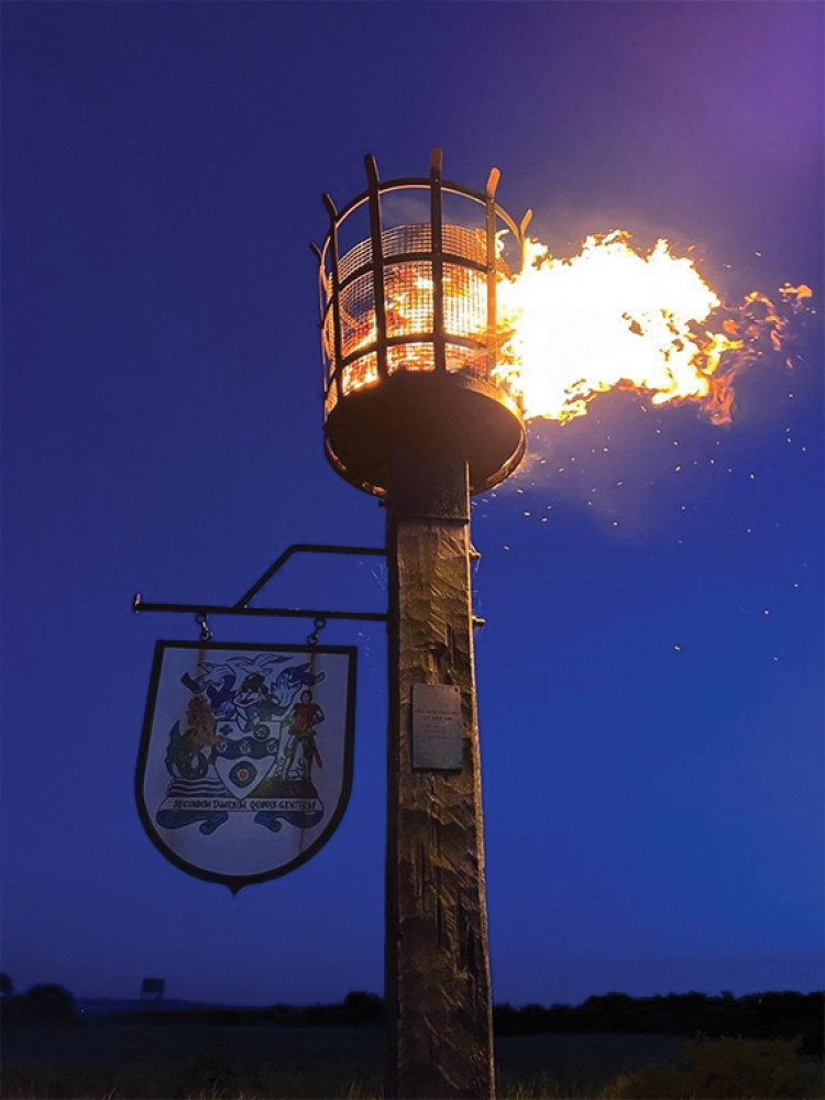 The Coalhouse Fort beacon