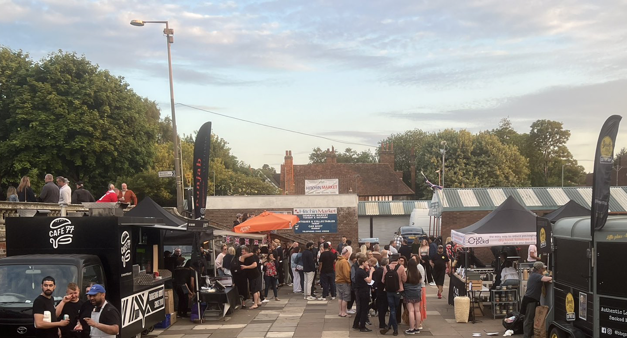 Hitchin Street Food Monthly. CREDIT: @HitchinNubNews 