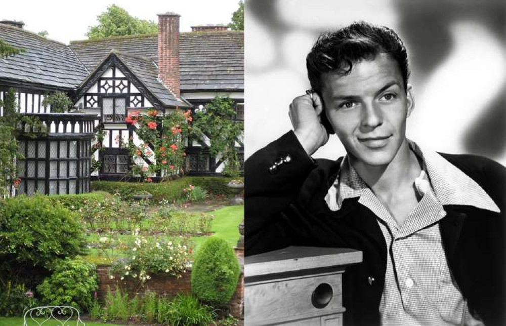 Frank Sinatra in the 1940s. A tribute singer and world-renowned band will perform his hits at Gawsworth Hall. (Image - MGM Public Domain / Peter Turner / Gawsworth Hall and garden / CC BY-SA 2.0 bit.ly/3Jrha3v)