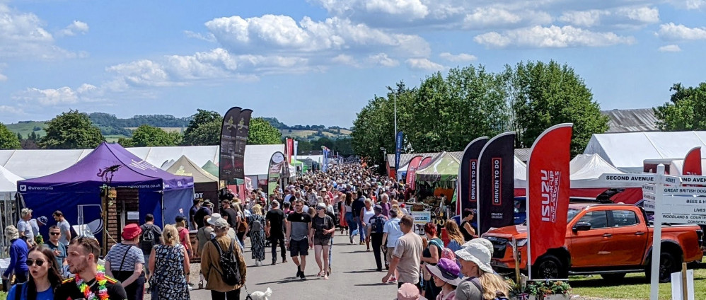 Bumper crowds for the first day of the Royal Bath and West Show