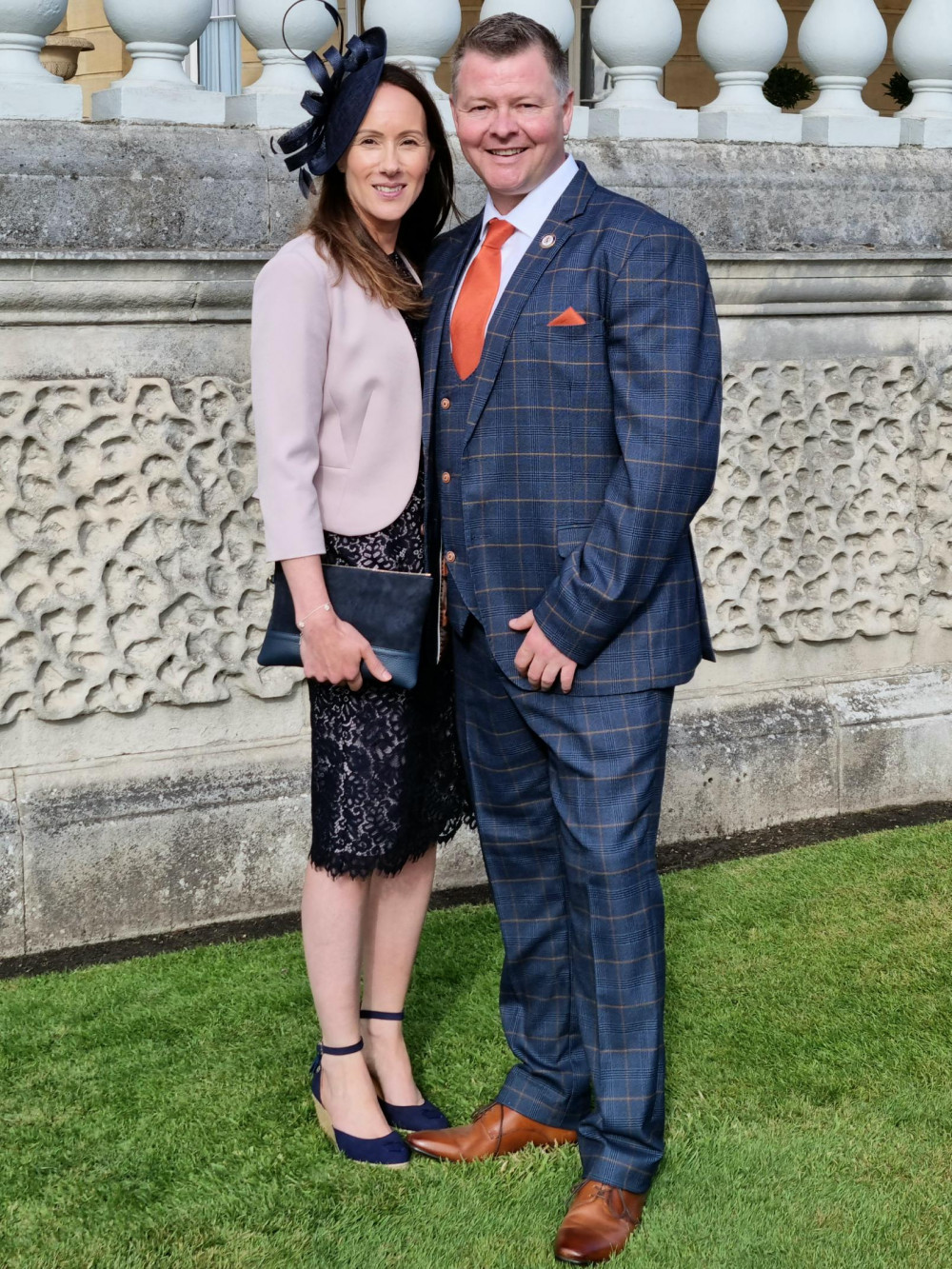 Macclesfield: Toby and his partner Donna at the Palace Garden Party. (Image - The Rossendale Trust)