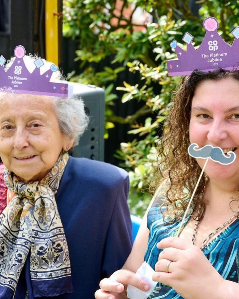 Hats off to the Co-op whose Platinum Jubilee crowns were a big hit at the event  