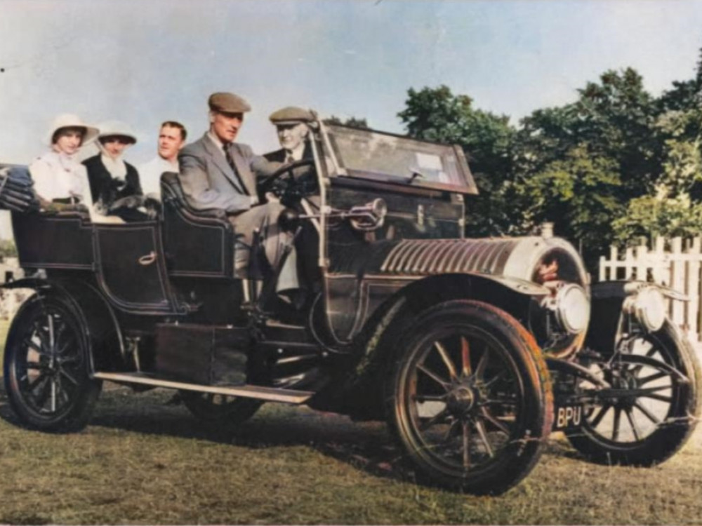 The Bentalls Car (Photo courtesy of Cliff Pratt)