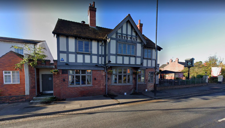 Mitchells and Butler say the extension will 'complement and enhance' the Green Man (Image via google.maps)
