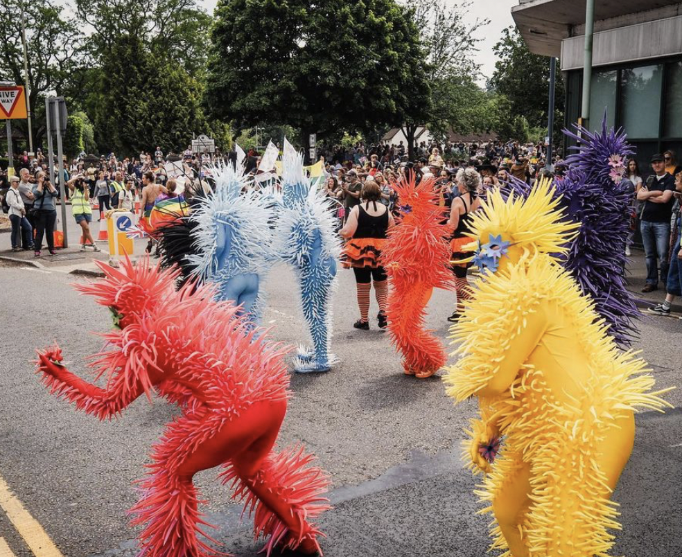 The Queen's Platinum Jubilee Carnival was a hit - could it be launchpad for revival of Hitchin Carnival. CREDIT: @viclady 