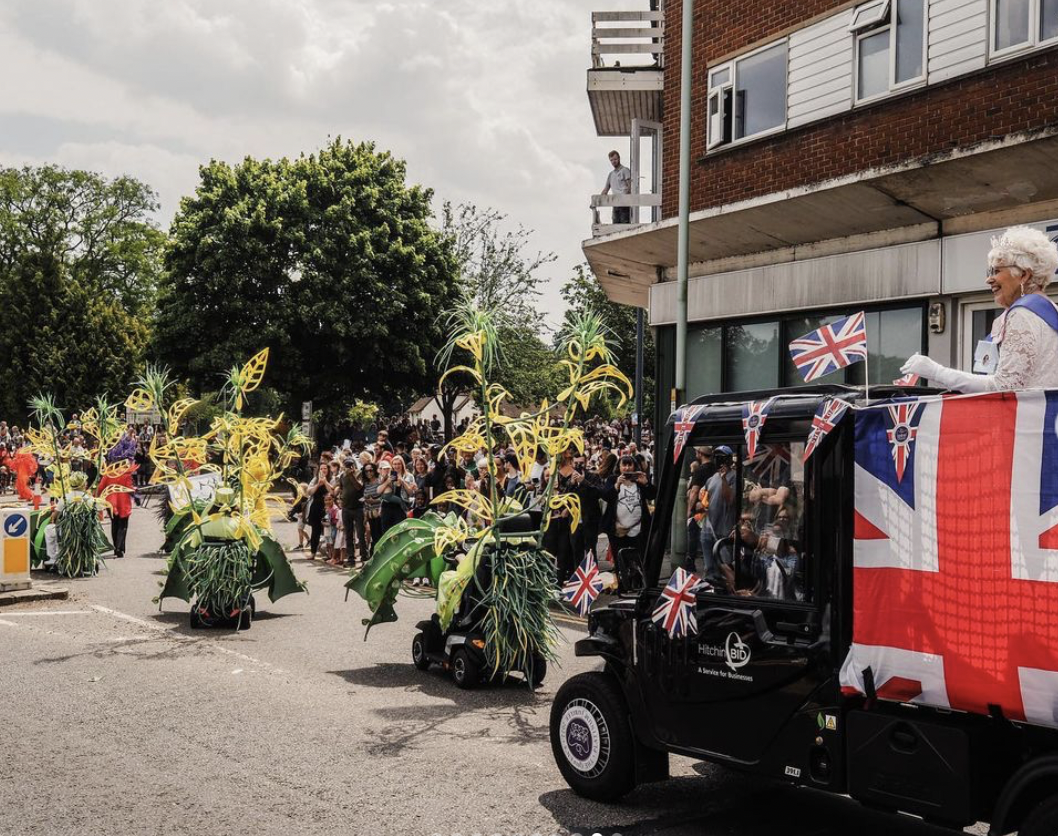 The Queen's Platinum Jubilee Carnival was a hit - could it be launchpad for revival of Hitchin Carnival. CREDIT: @viclady 