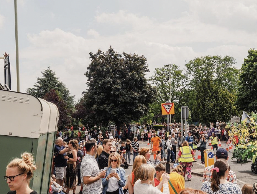 The Queen's Platinum Jubilee Carnival was a hit - could it be launchpad for revival of Hitchin Carnival. CREDIT: @viclady 