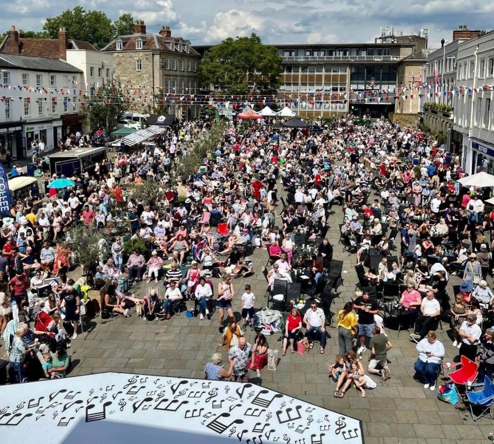 Nearly 6,000 people gathered in Market Square last Thursday (Image via WDC)