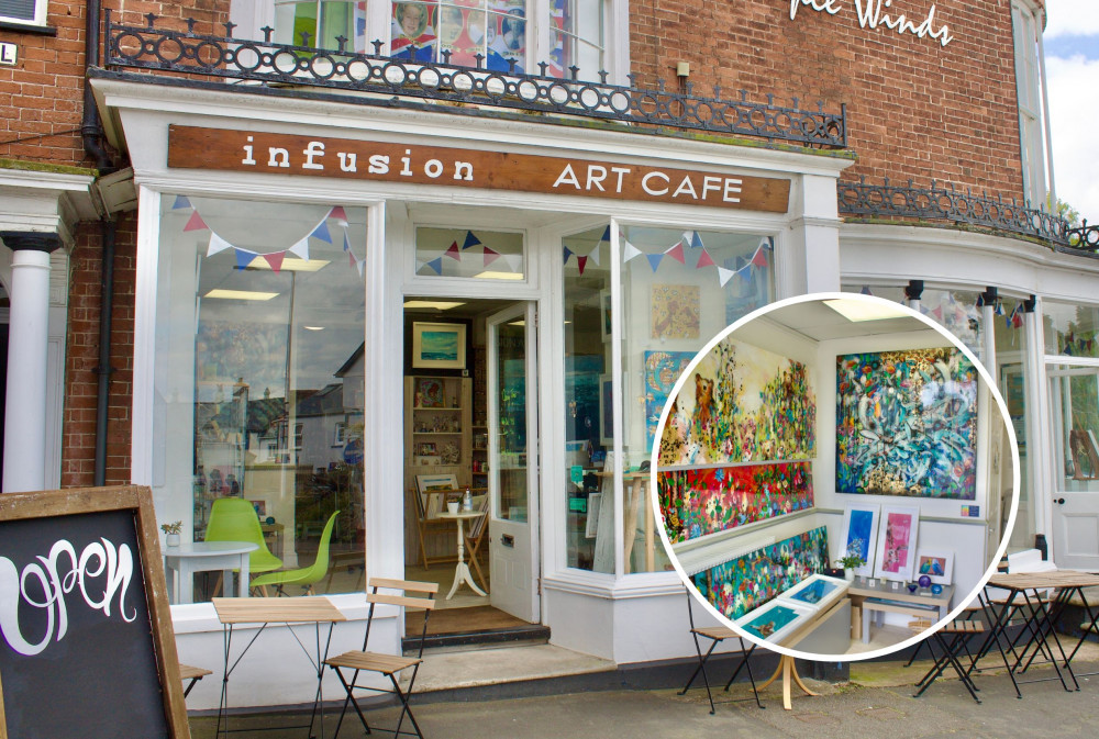 Infusion Art Café, Beacon Hill, Exmouth (Nub News, Will Goddard)