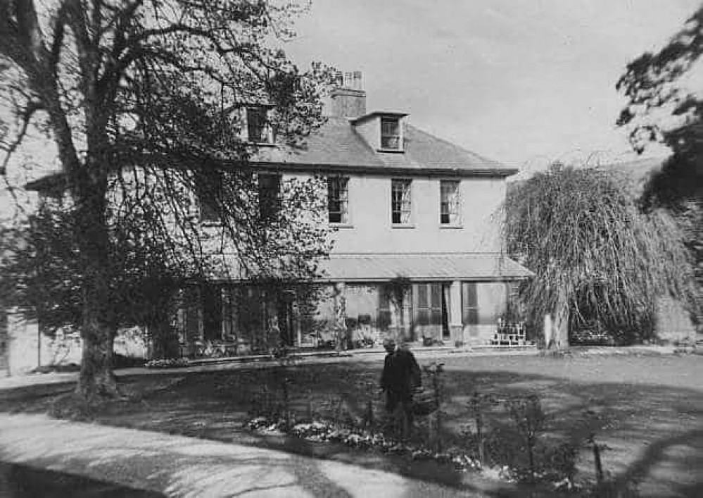 Blackmore Hall, built in 1813 and demolished in 1955