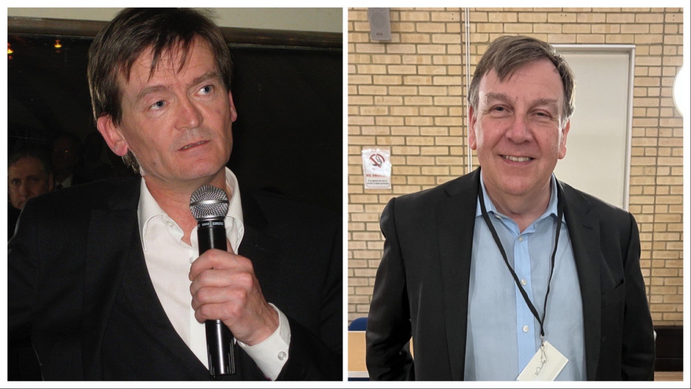 Musician Feargal Sharkey (left) will join several panellists, including MP John Whittingdale (Photos: Wikimedia Commons and Nub News)