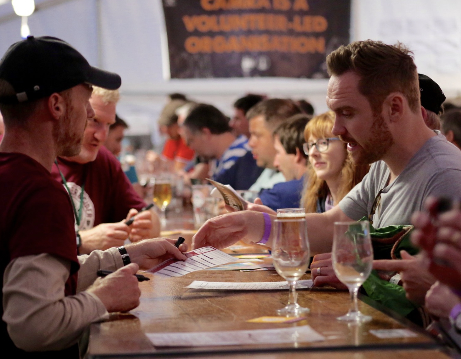 It's great to be back: Hitchin Beer and Cider Festival returns to acclaim. CREDIT: Phil Dickson-Earle