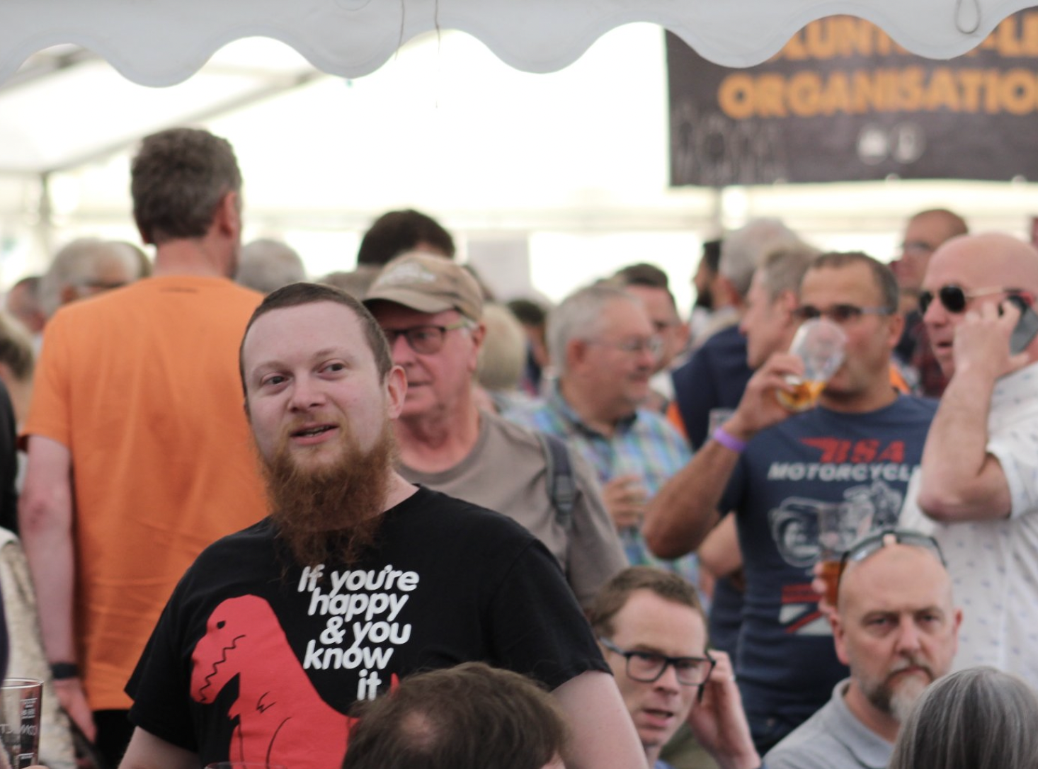 It's great to be back: Hitchin Beer and Cider Festival returns to acclaim. CREDIT: Phil Dickson-Earle