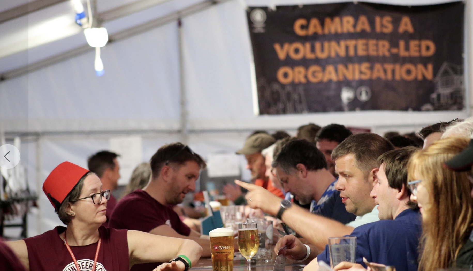 It's great to be back: Hitchin Beer and Cider Festival returns to acclaim. CREDIT: Phil Dickson-Earle