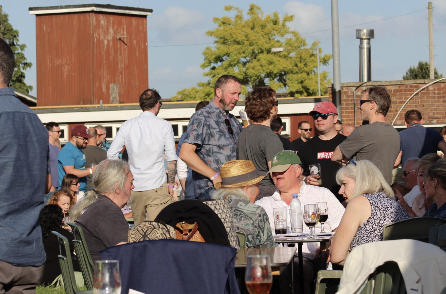 It's great to be back: Hitchin Beer and Cider Festival returns to acclaim. CREDIT: Phil Dickson-Earle