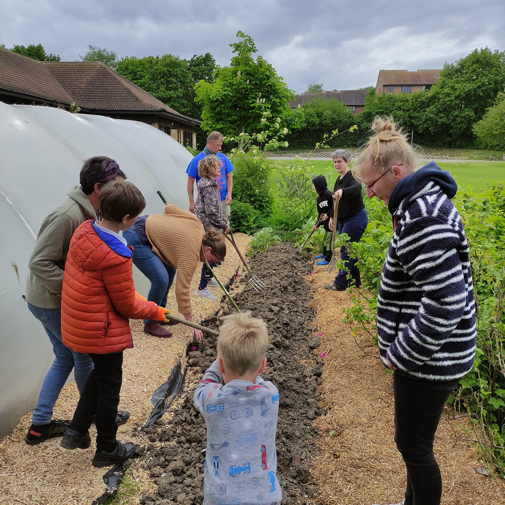 Local children gaining confidence through gardening