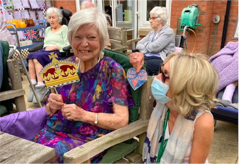 Residents at Care UK’s Priors House care home have been celebrating the Queen's 70-year reign