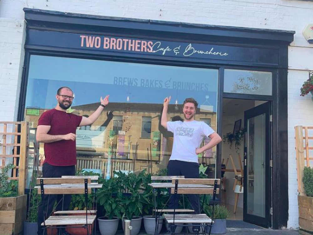 Two Brothers Cafe is run by brothers-in-law Dan Birchall and Tom Everard-Fairburn (Image supplied)