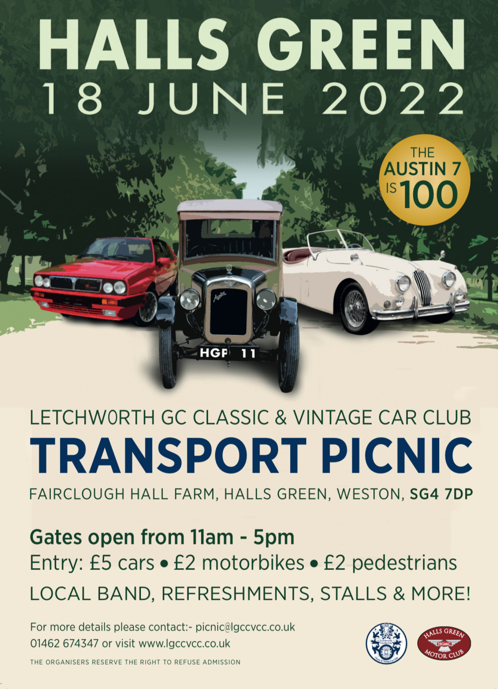 The Transport Picnic at Letchworth Garden City Classic and Vintage Car Club - find out more 